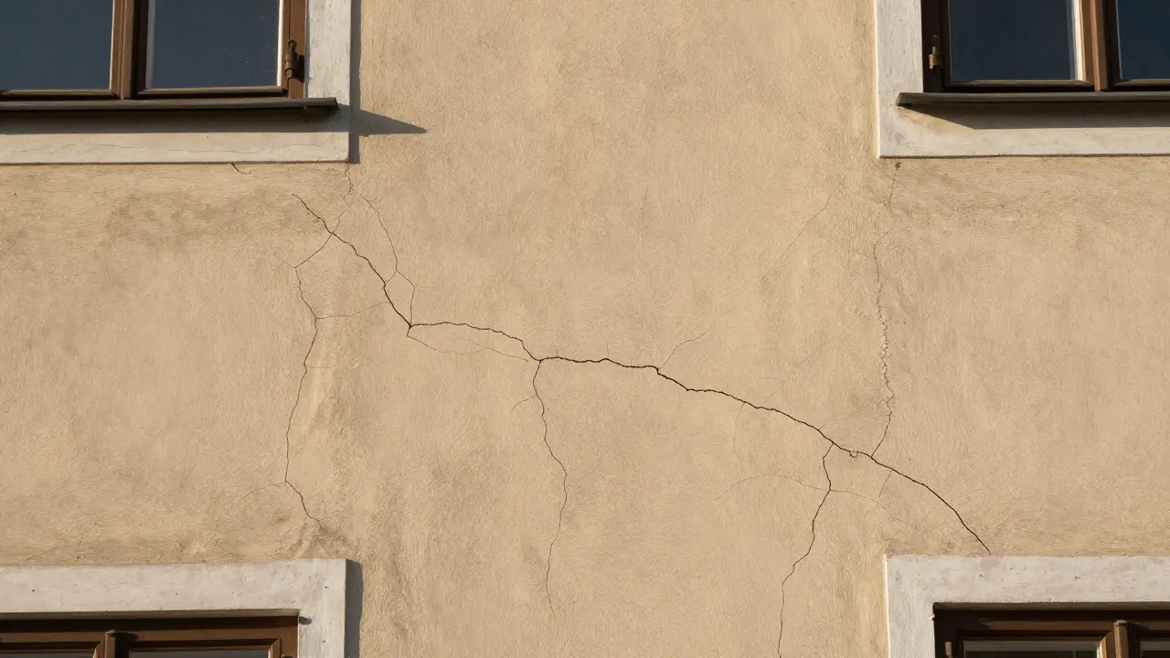 Außenputz ausbessern: Haarrisse, Ausbrüche und Abplatzungen professionell reparieren