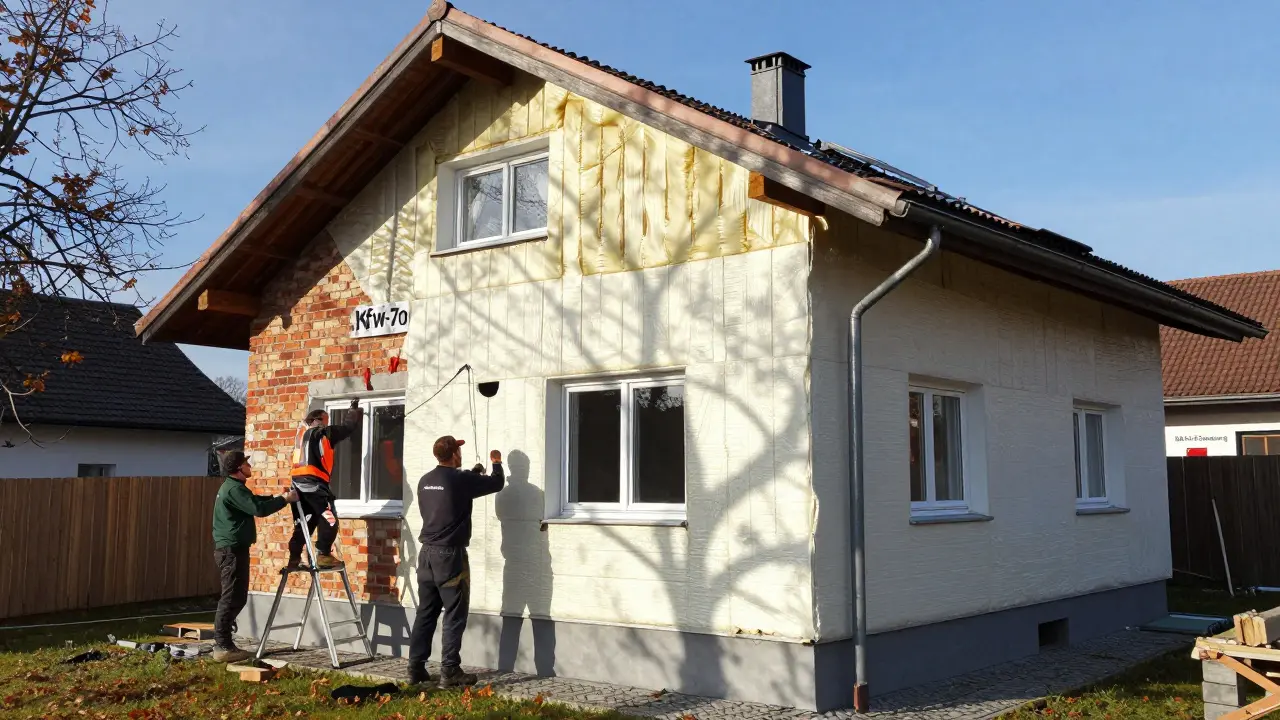 KfW-70-Sanierung: Schritt-für-Schritt-Plan für Bestandsimmobilien