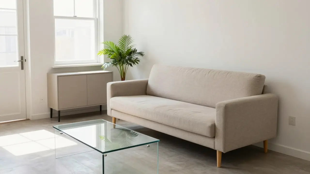 Kleines Wohnzimmer mit großem Sofa: So lösen Sie Proportionen und Wegeführung richtig