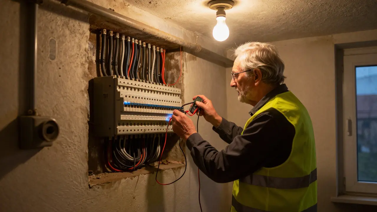 E-Check für alte Elektroanlagen im Wohnhaus: So sicherst du deine Installation