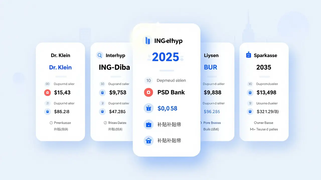 Top 10 Banken für Immobilienkredite im Vergleich 2025