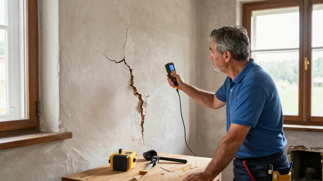 Substanz prüfen vor der Renovierung: Statik, Feuchte und Leitungen - So vermeiden Sie teure Fehler