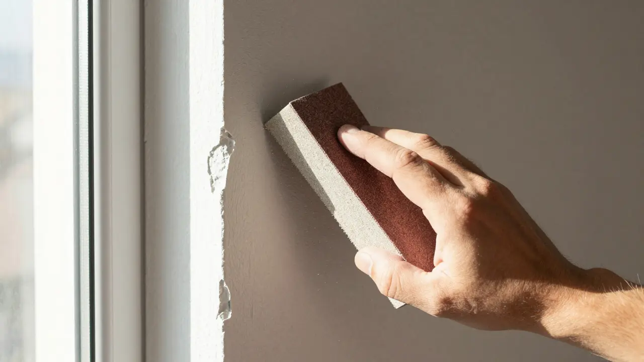 Wandflächen richtig vorbereiten: Schleifen, Spachteln und Entstauben für perfekte Ergebnisse