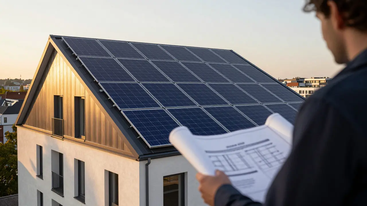 Solardachpflicht und Bebauungsplan: Was Bauherren 2026 wissen müssen