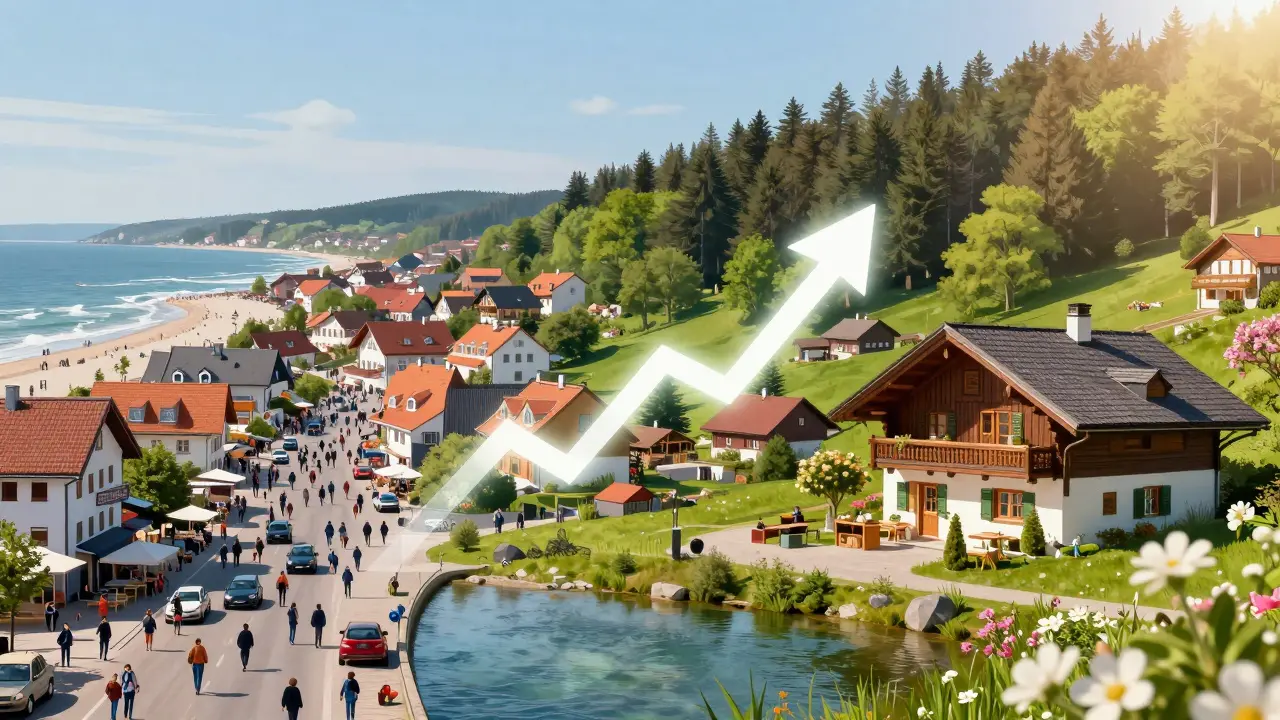 Vergleich von gesättigten Tourismuszielen mit aufstrebenden Hidden Gems in der Natur