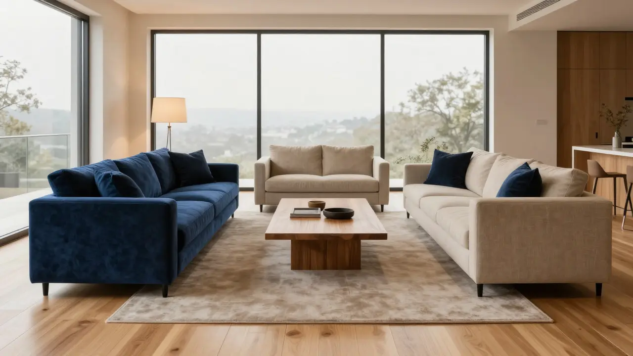Zwei Sofas im Wohnzimmer: Paralleles Layout vs. Ecklösung - Der ultimative Ratgeber