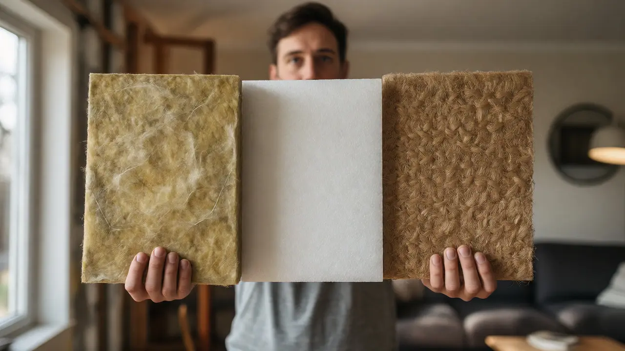Dämmstoffe im Vergleich: Mineralwolle, Polystyrol & Naturmaterialien