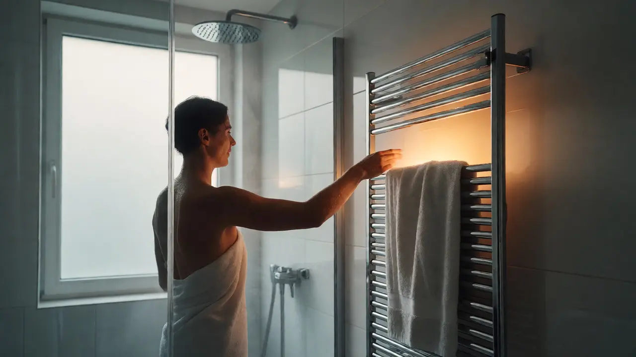 Heizkörper im Badezimmer: Handtuchwärmer vs. Fußbodenheizung - Kosten & Montage